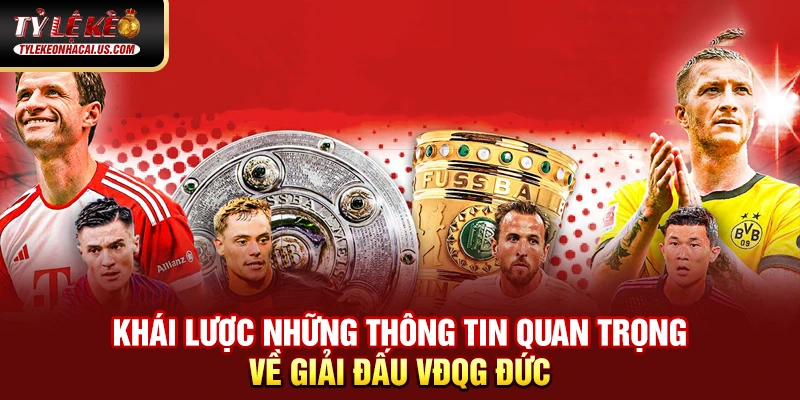 VĐQG Đức - Sức Mạnh Và Tốc Độ Làm Nên Bản Sắc Bundesliga 37 Khái lược những thông tin quan trọng về giải đấu VĐQG Đức