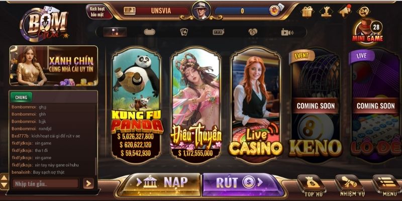 Những cái tên hot nhất có mặt ở BOMWIN